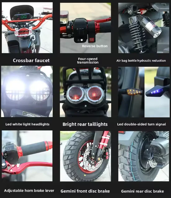 New Sports City EBike With AX1 style Head lights 1500W - Image 7