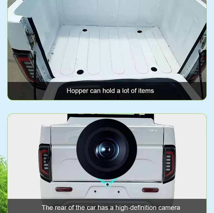 New EV Truck Electric Mini Single Double Cab - Cabin 0.5-1.5t Ton 4X2 4X4 - Image 5