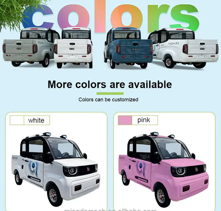 New EV Truck Electric Mini Single Double Cab - Cabin 0.5-1.5t Ton 4X2 4X4 - Image 6
