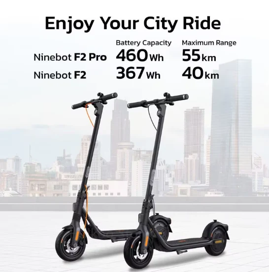 Ninebot F2 Pro Electric Scooter by Segway - Image 2