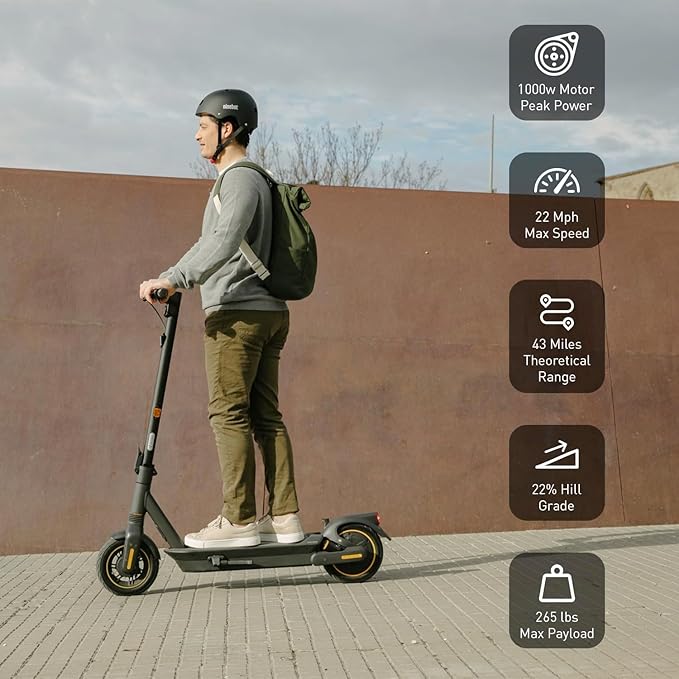 Ninebot Max G2 E Scooter 35kmh Speed 1000W - Image 11
