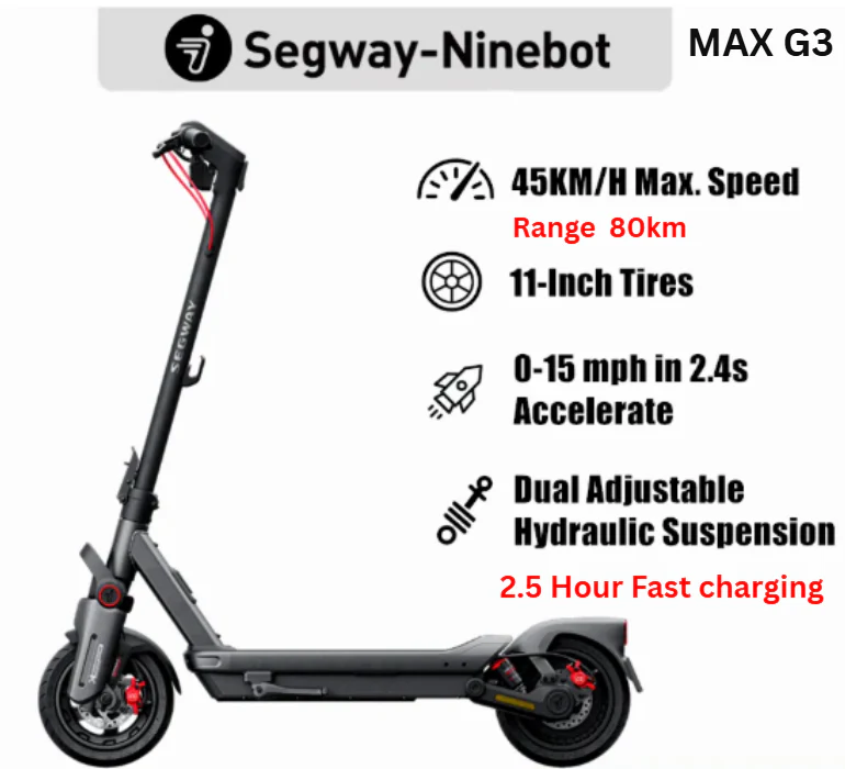 Ninebot MAX G3 Electric Scooter Segway 3rd Gen 2025 New 45kmh Max Speed - Image 18