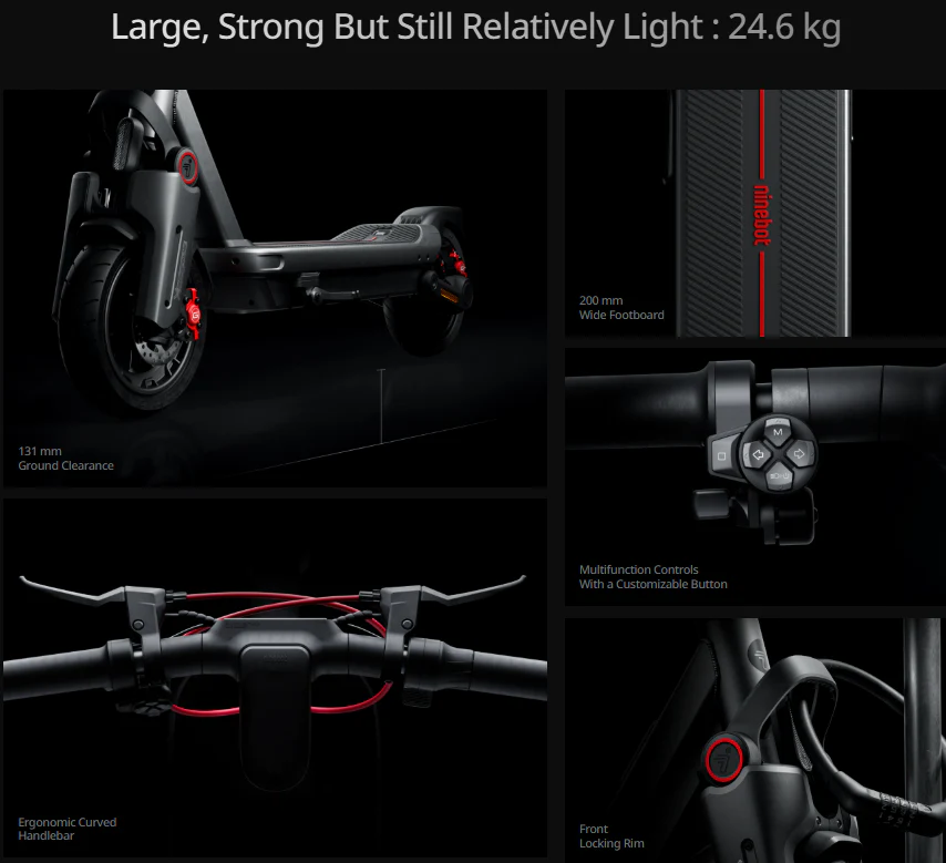 Ninebot MAX G3 Electric Scooter Segway 3rd Gen 2025 New 45kmh Max Speed - Image 8