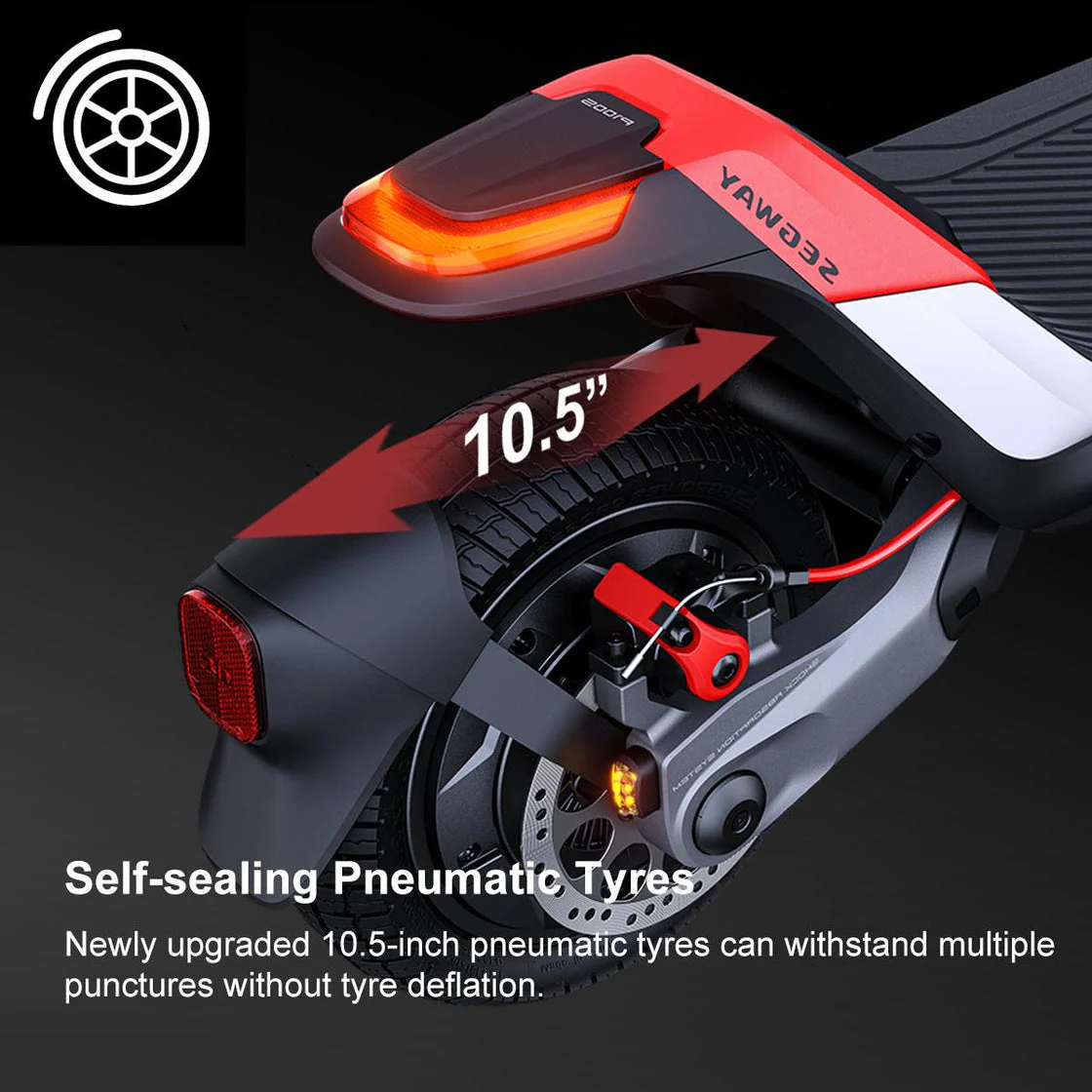 Ninebot P100SE Scooter by Segway - Image 7