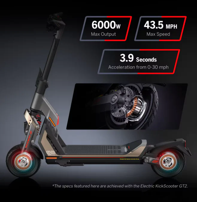 Segway Ninebot GT2 Superscooter 70kmh 90km Range - Image 14