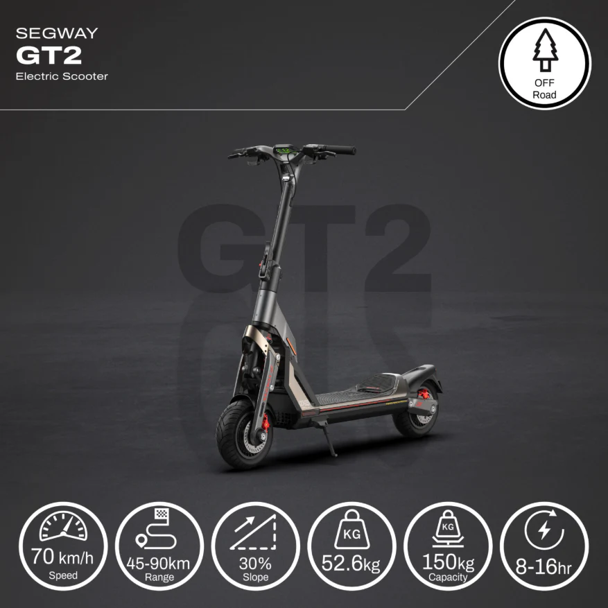 Segway Ninebot GT2 Superscooter 70kmh 90km Range - Image 3