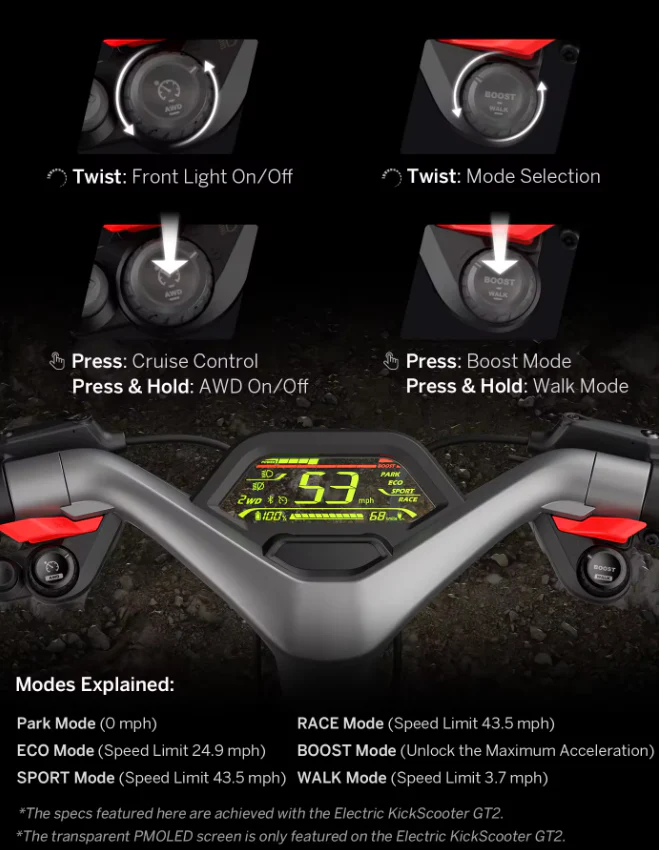 Segway Ninebot GT2 Superscooter 70kmh 90km Range - Image 6