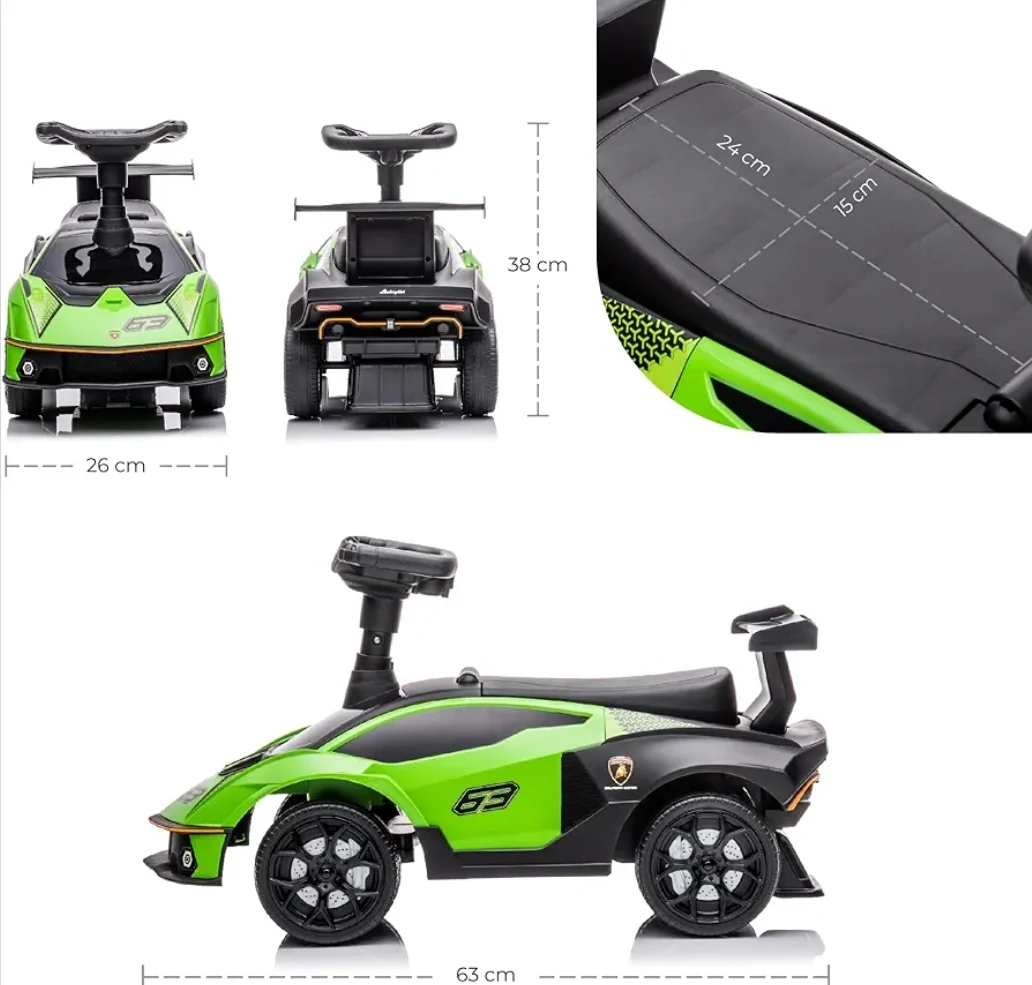 Officially licensed Lamborghini push car kids Age 1-4 - Image 4