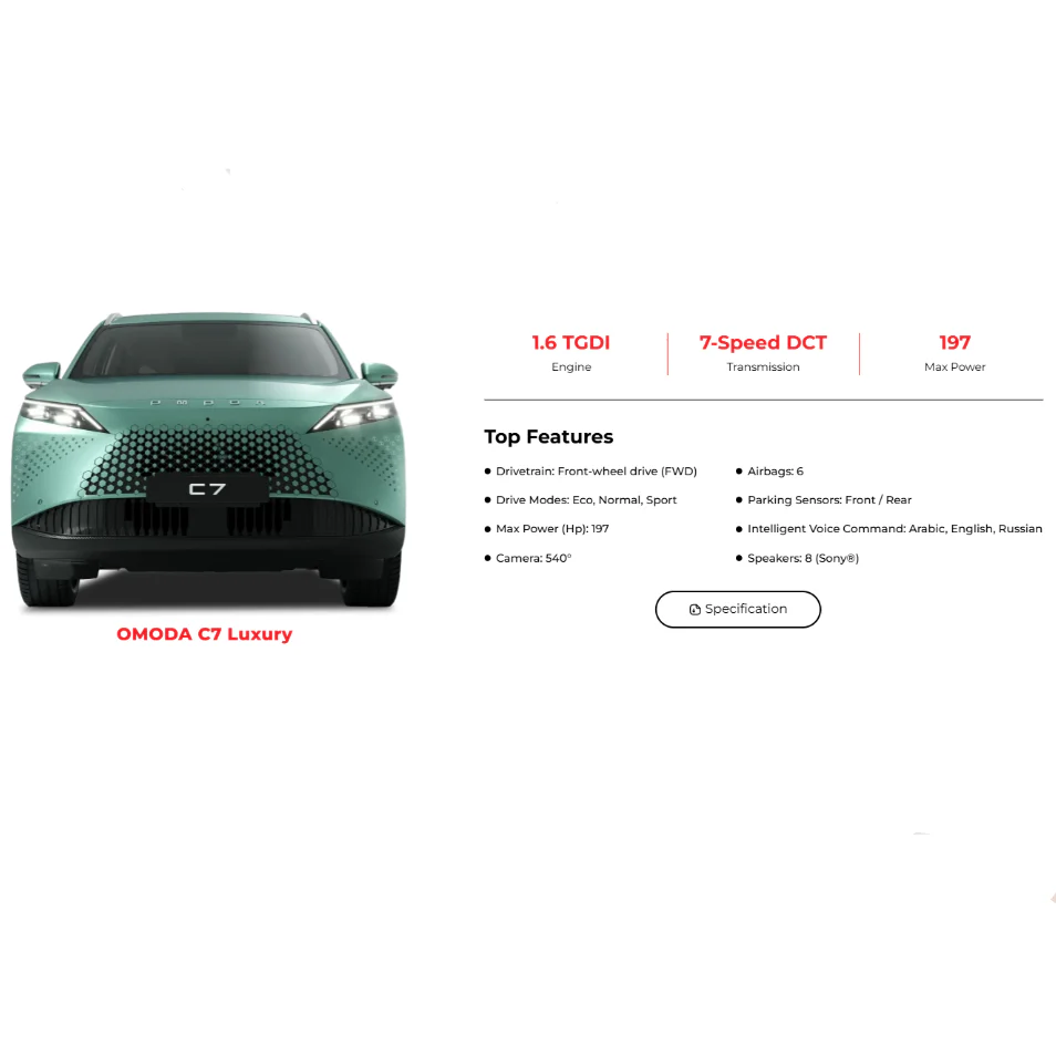 OMODA C7 LUXURY SUV - Image 20
