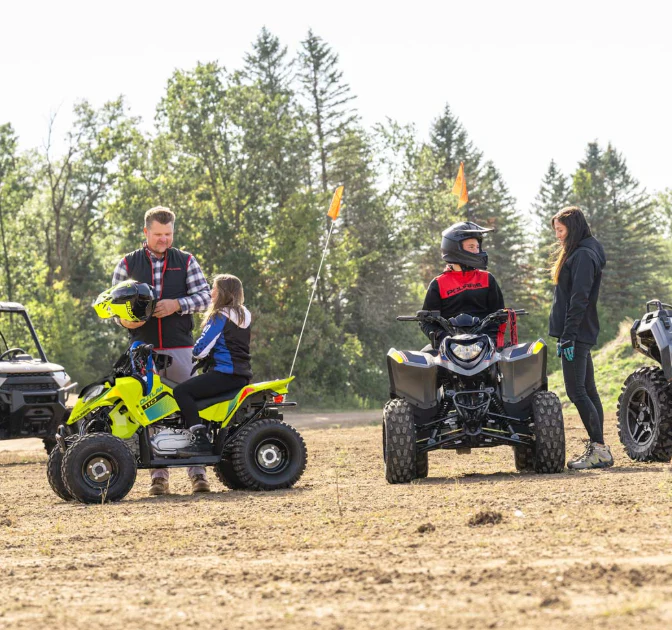 Polaris OUTLAW 110 EFI  Youths ATV Age 10 Years & Above  2026 model - Image 11