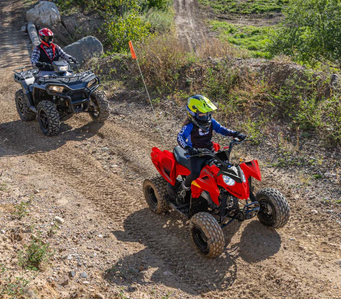 Polaris OUTLAW 110 EFI  Youths ATV Age 10 Years & Above  2026 model - Image 13