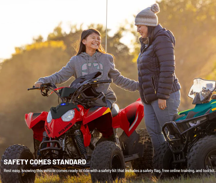 Polaris OUTLAW 110 EFI  Youths ATV Age 10 Years & Above  2026 model - Image 7
