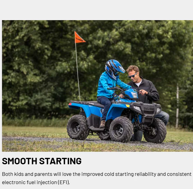 Polaris SPORTSMAN 110 kids Atv Age 10+ - Image 6