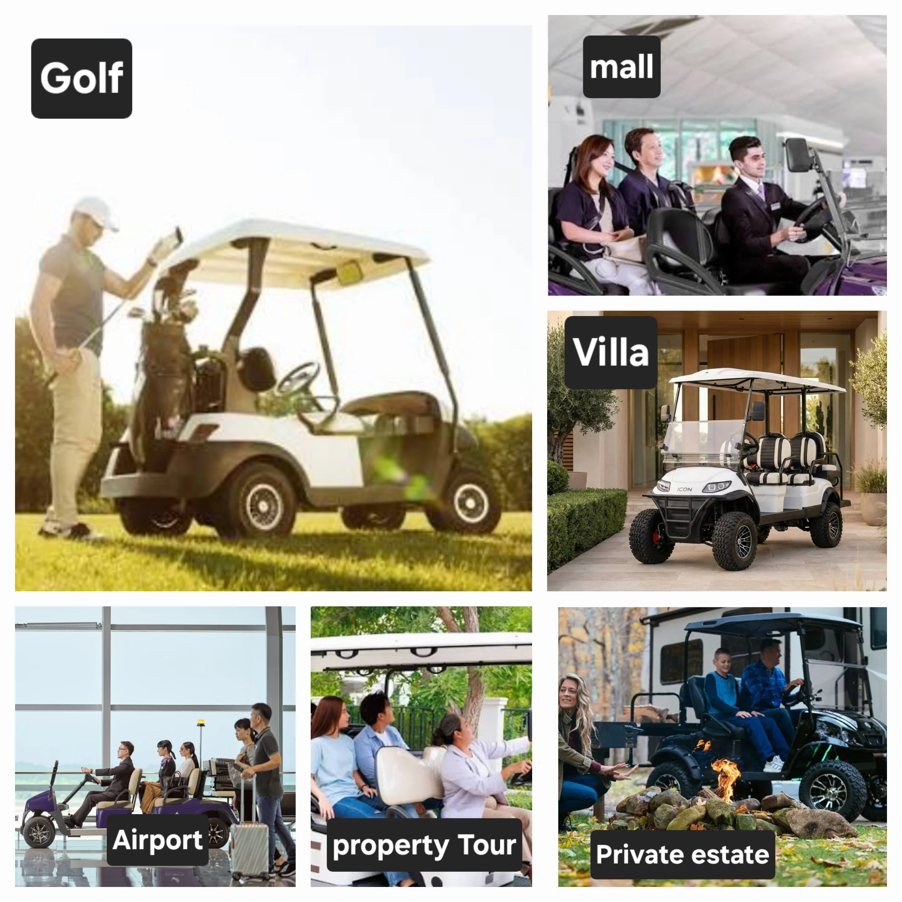Z2 Electric Golf Cart-LV 4 Seater - Image 2