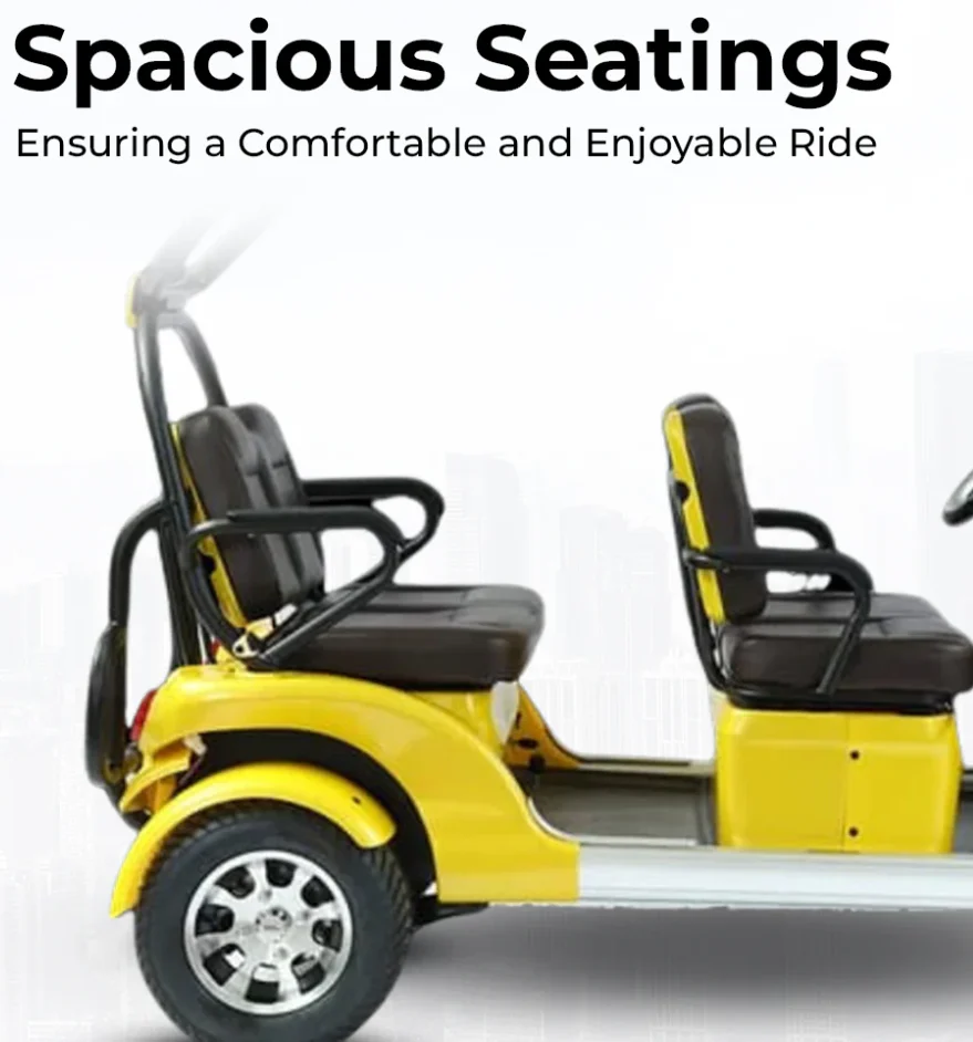 Premium 4 Seater Electric Golf Cart - Image 9