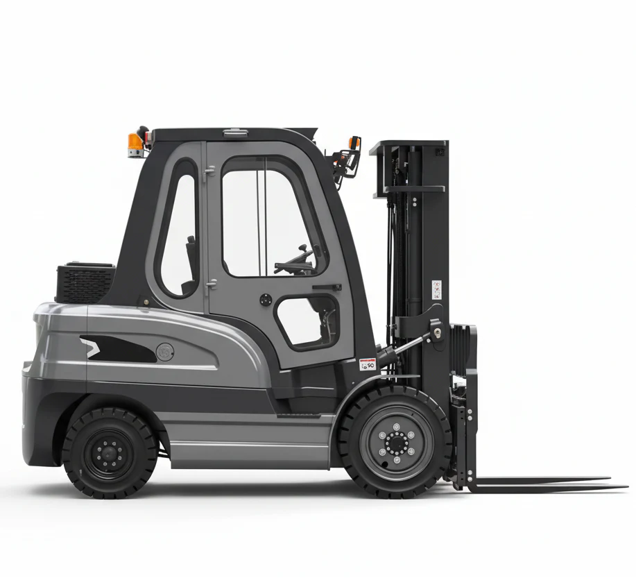 Professional Electric Forklift Stacker – 4.5Ton Narrow Aisle 3-Way Reach Truck (FK-30) Max Lift Height 6000mm - Image 15