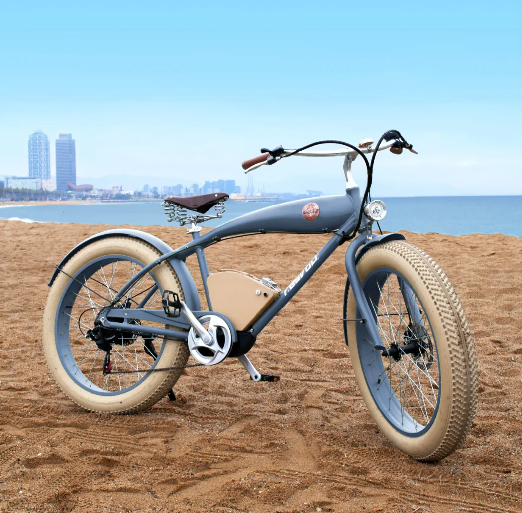 Rayvolt Beachin VINTAGE Electric Bicycle | Luxury city cruze | smart locker - Image 10