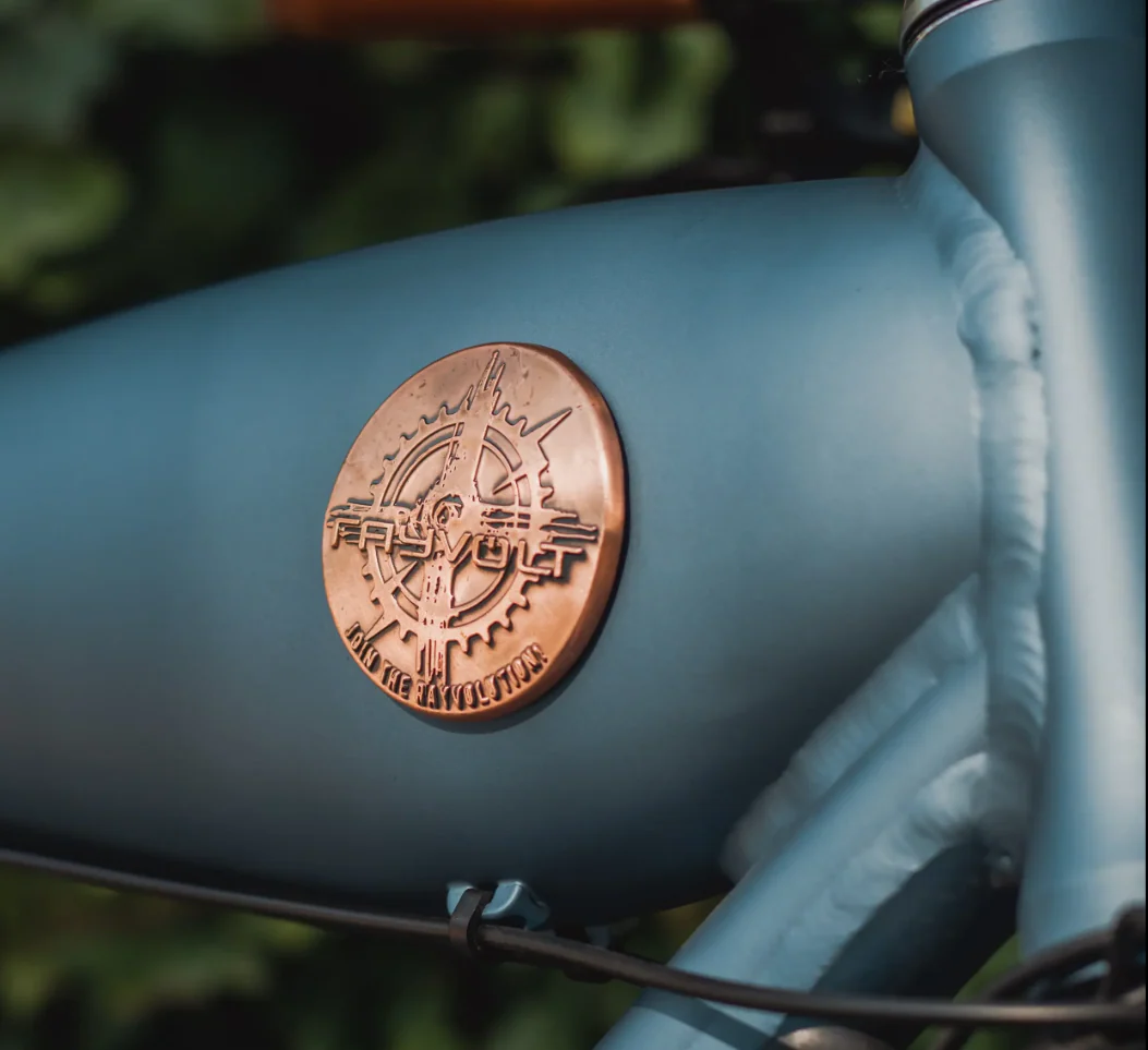 Rayvolt Beachin VINTAGE Electric Bicycle | Luxury city cruze | smart locker - Image 15