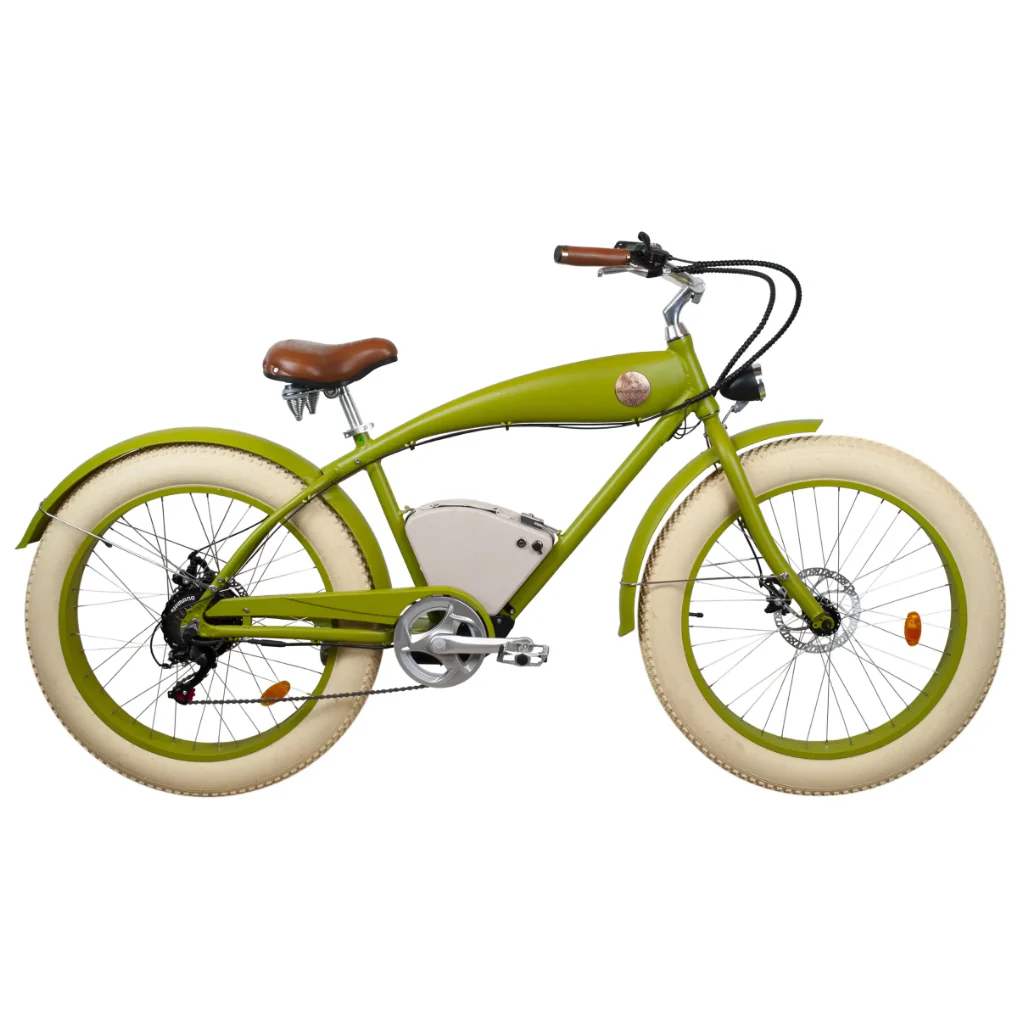 Rayvolt Beachin VINTAGE Electric Bicycle | Luxury city cruze | smart locker - Image 8