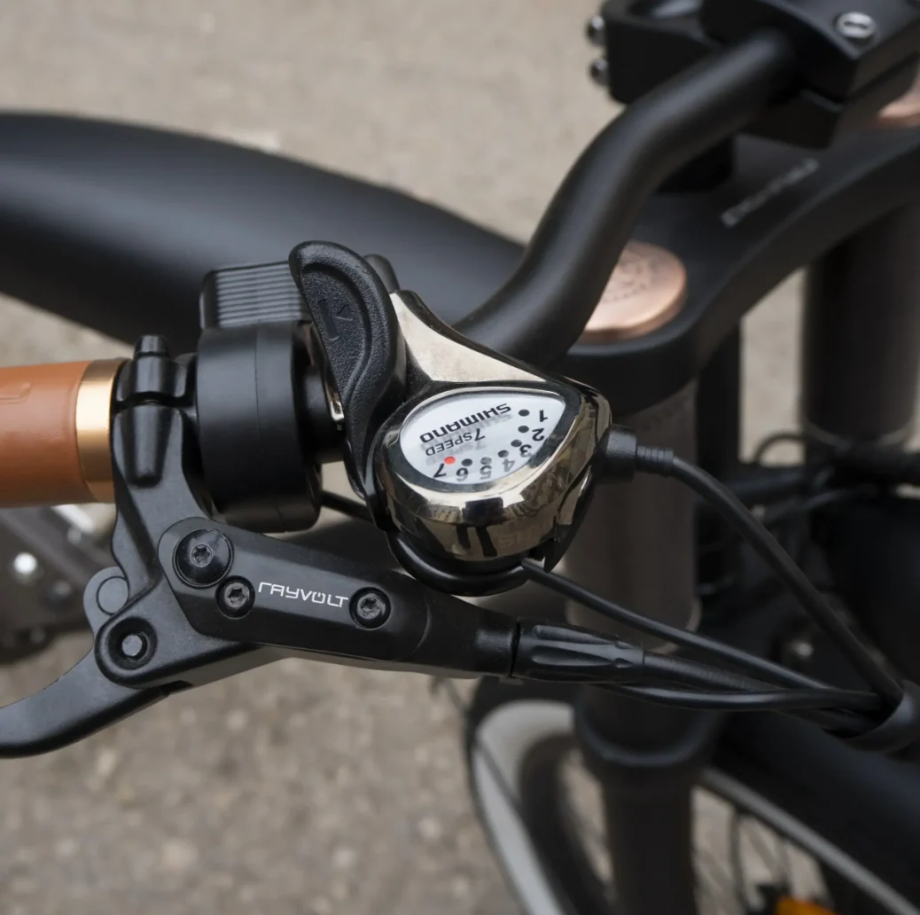 Rayvolt ClubMan Luxury Vintage into MODERN Electric Bicycle - Image 5