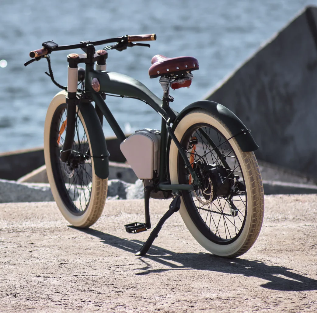 Rayvolt ClubMan Luxury Vintage into MODERN Electric Bicycle - Image 9