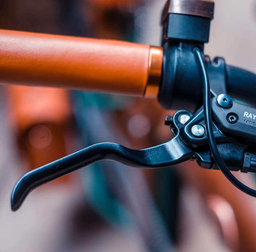 Rayvolt Cruzer M E Bike Vintage Into Modern Luxury Leather Touch - Image 11