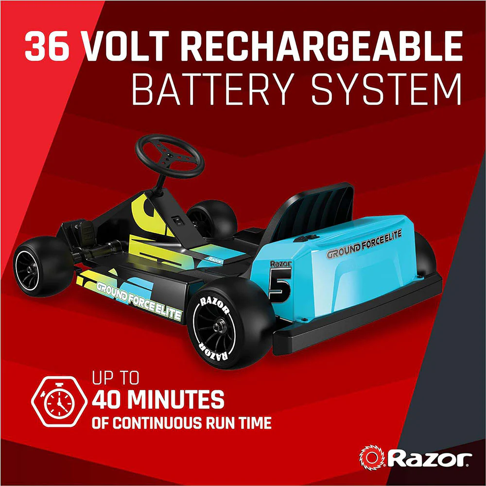 Razor Ground Force Elite Go kart 22.5kmh Age 13+ - Image 8