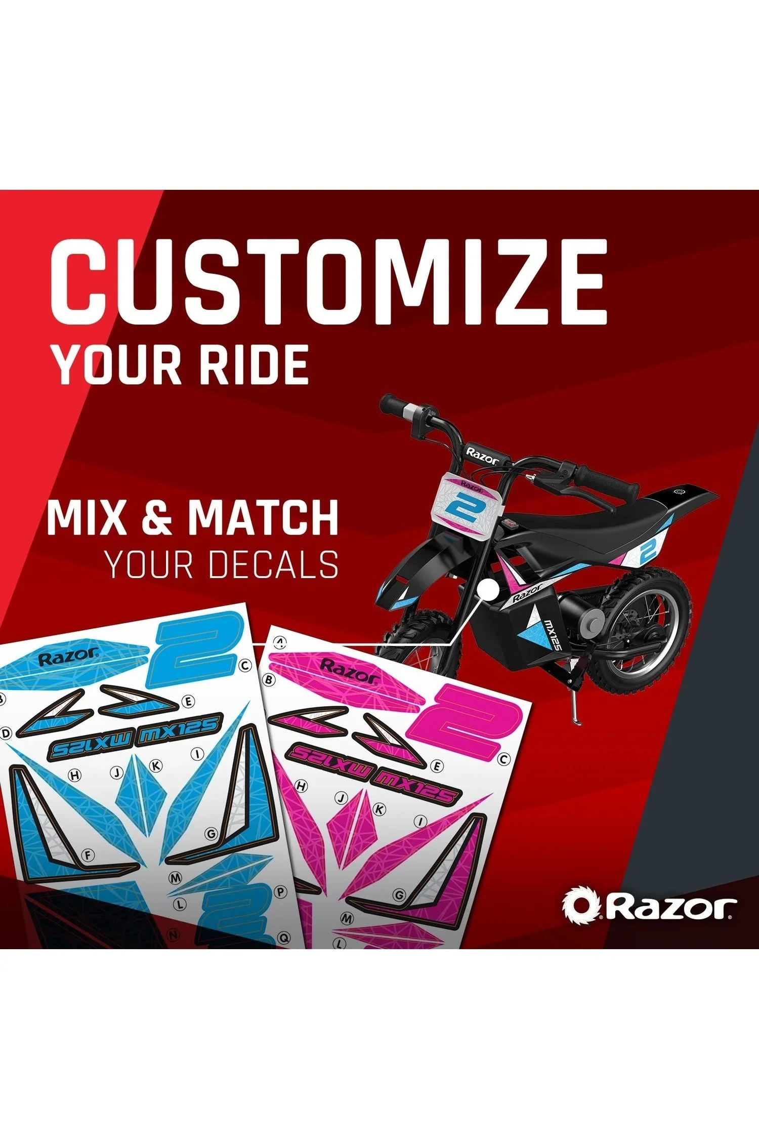 Razor D.Rocket Mx125 Electric Dirt Bike Age 7+ - Image 4