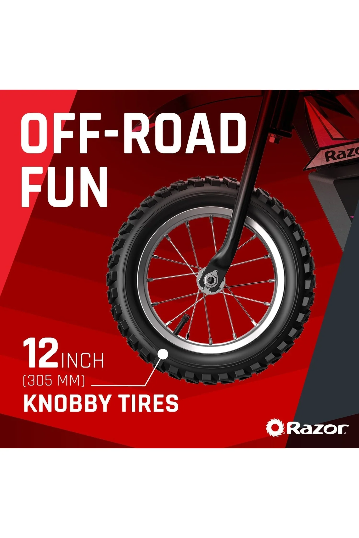 Razor D.Rocket Mx125 Electric Dirt Bike Age 7+ - Image 7
