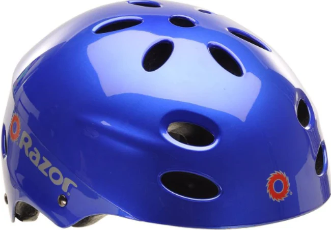 RAZOR YOUTH HELMET GLOSS BLUE V-17 - Image 2