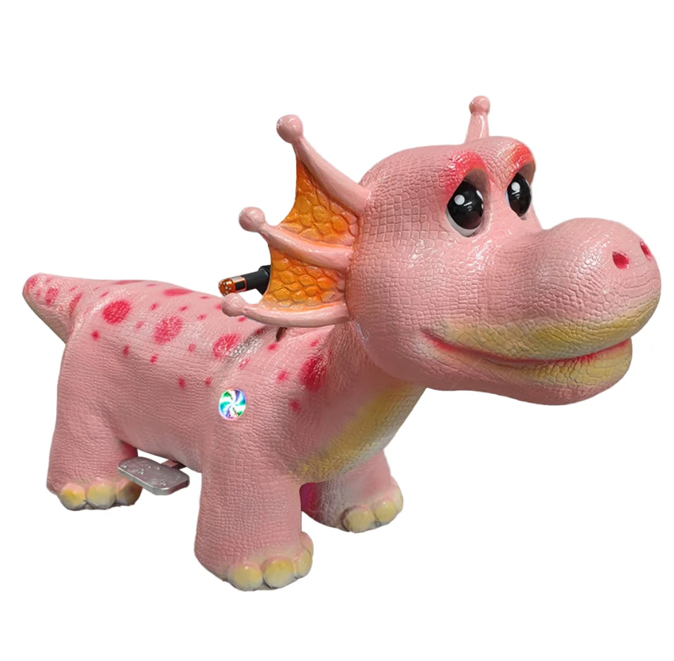 Rechargeable Kids Ride-on Dragon For Amusement Park Kids Play area