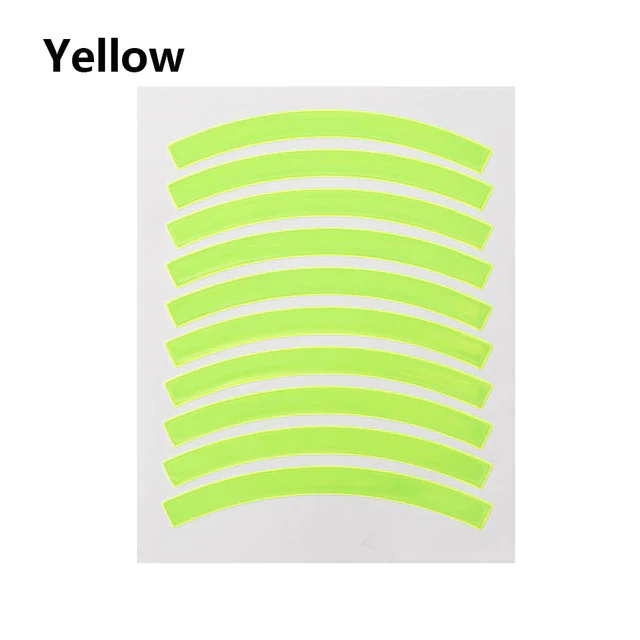 Reflective Tire Safety Stickers for Escooter Bicycle Reflective Sticker Wheel Accessories - Image 6