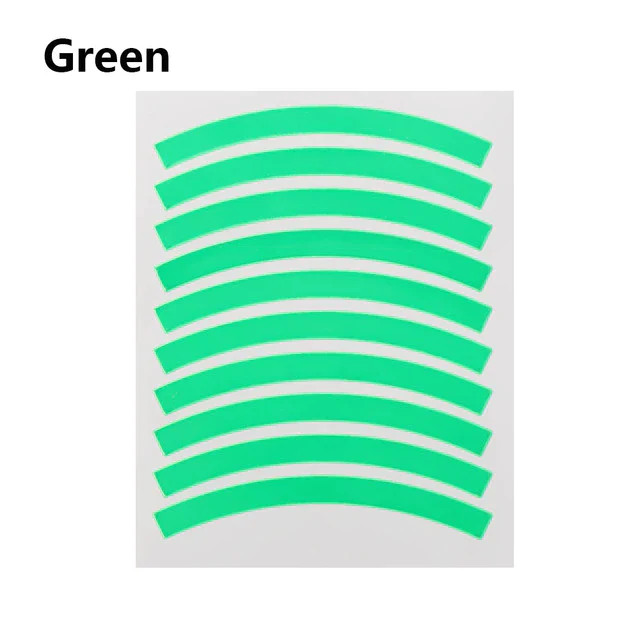 Reflective Tire Safety Stickers for Escooter Bicycle Reflective Sticker Wheel Accessories - Image 7