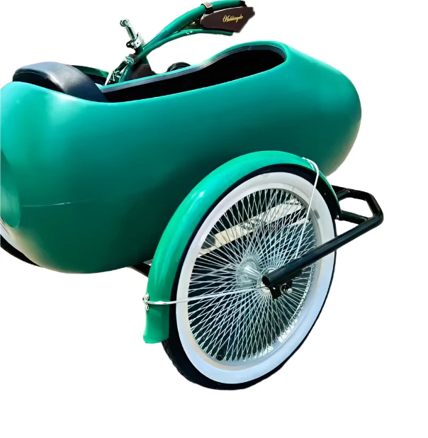 Vintage Retro Alloy Side Tricycle - Image 12