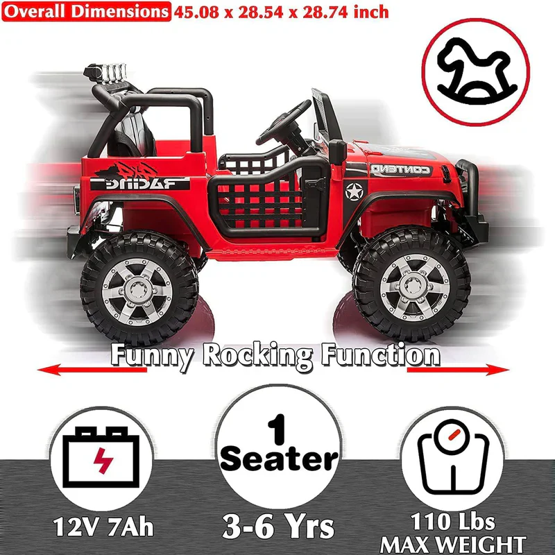 Ride on Jeep Kids Car XMX-618 Age 3-6Years - Image 4