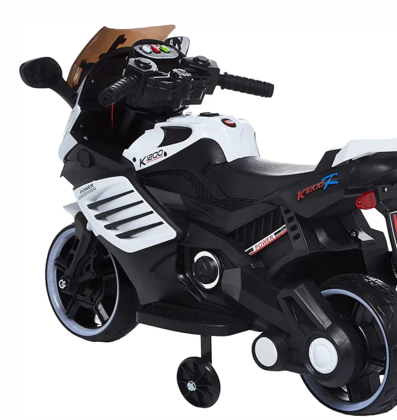 Ride On K1200 Kids Electric Motorcycle 6V Racer Bike AGE 1-3 - Image 4