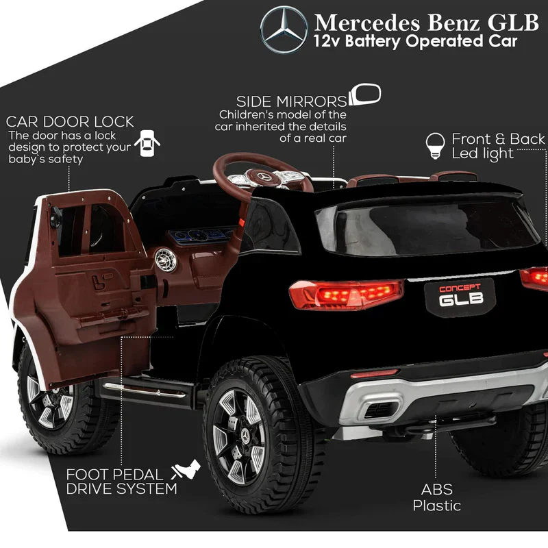 Ride On Mercedes Benz GLB Kids 2-5 Years - Image 5