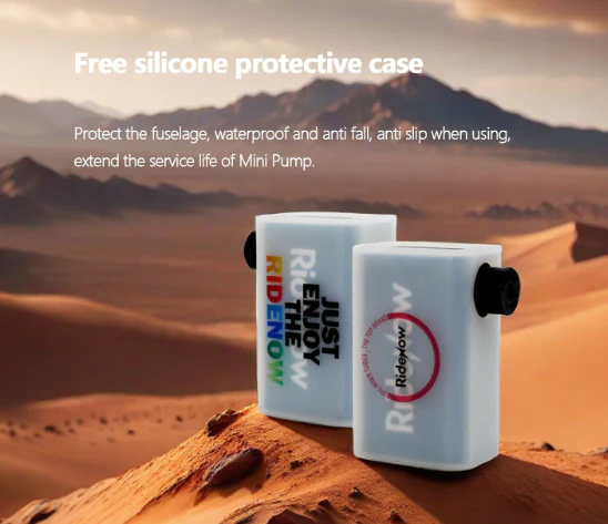 Ridenow Mini Pump Portable Bicycle Electric Air Pump R1 - Image 4