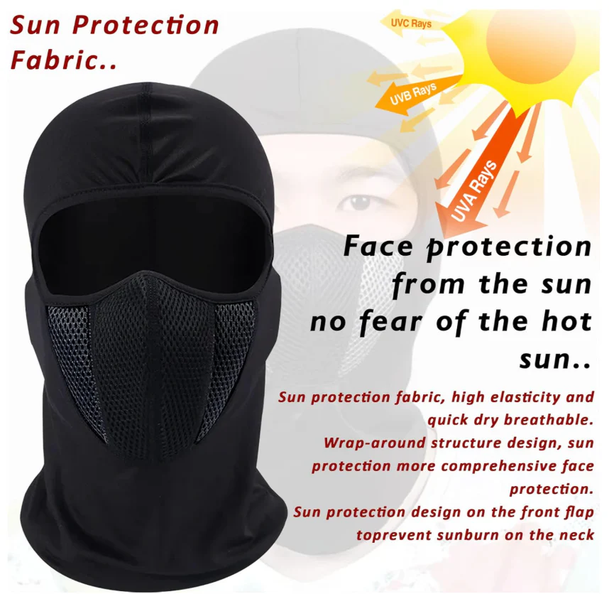 Riders M1 Filter Mask – Full Face Balaclava with Protection Filter - Image 5