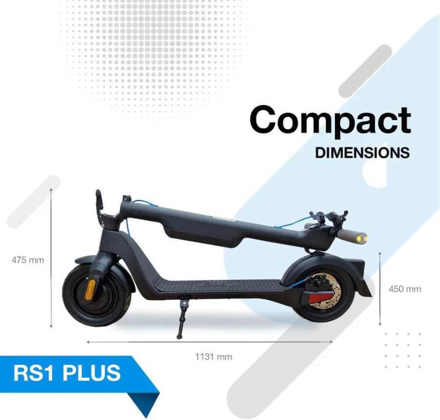 RILEY RS1 Plus Electric scooter ABS Fast Charging Light Weight - Image 12