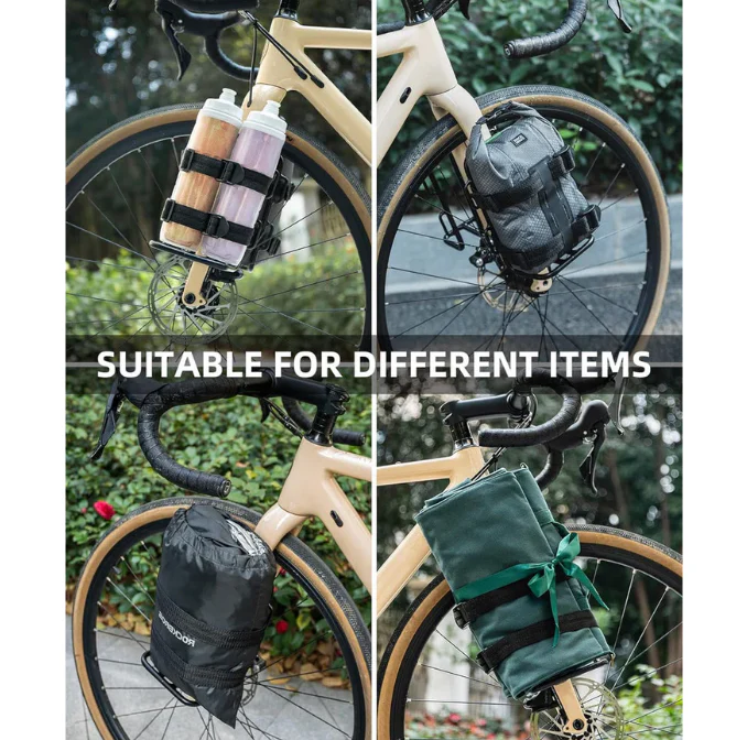 ROCKBROS Aluminum Alloy Front Fork Bike Rack Touring Carrier - Image 6