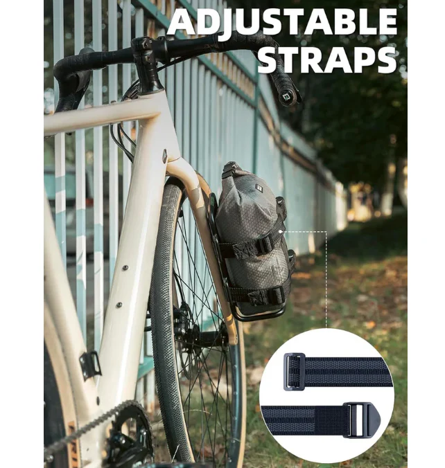 ROCKBROS Aluminum Alloy Front Fork Bike Rack Touring Carrier - Image 7