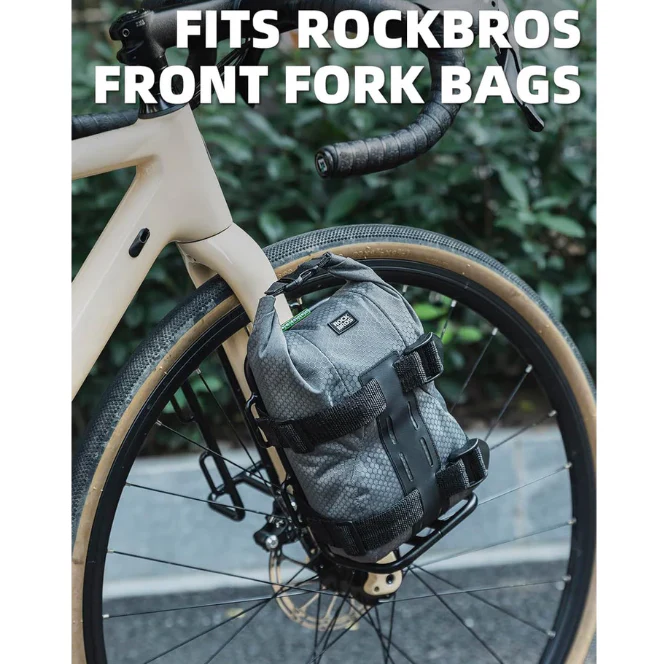 ROCKBROS Aluminum Alloy Front Fork Bike Rack Touring Carrier - Image 8