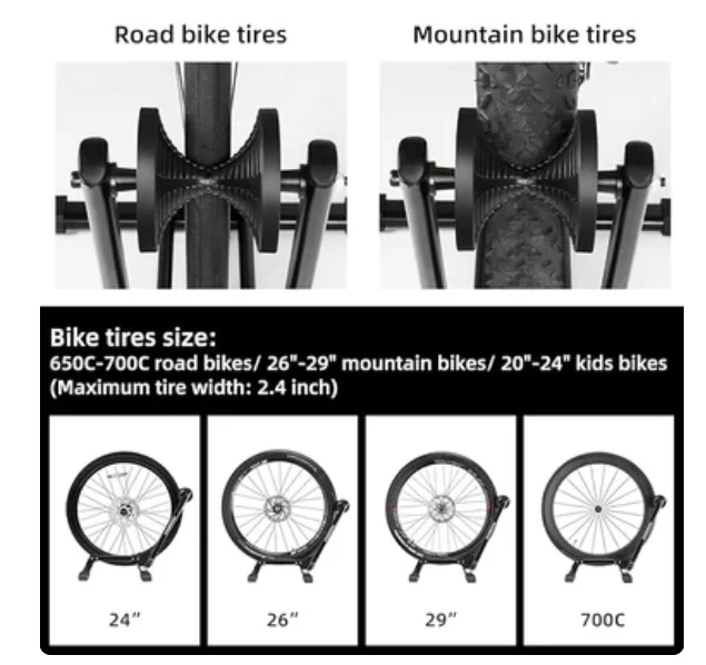 Rockbros Bicycle Parking Stand Floor Alloy Bicycle Stand - Image 4