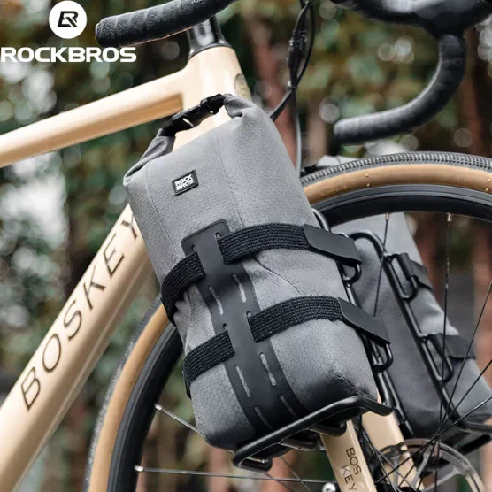 ROCKBROS Bike Front Fork Bags 2.7L Foldable Bag - Image 3