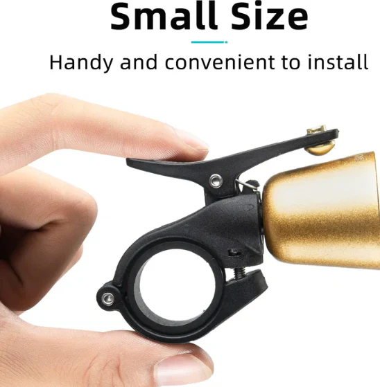 ROCKBROS Loud Brass Bike Bell - Image 7