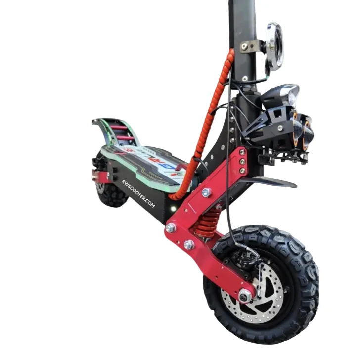 ROHAN WINGS GR LINE S6 -48V 20Ah 2500W Dual Motor Off-Road Electric Scooter - Image 2