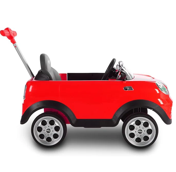 Rollplay MINI Cooper Push Car – Red, pink - Image 3