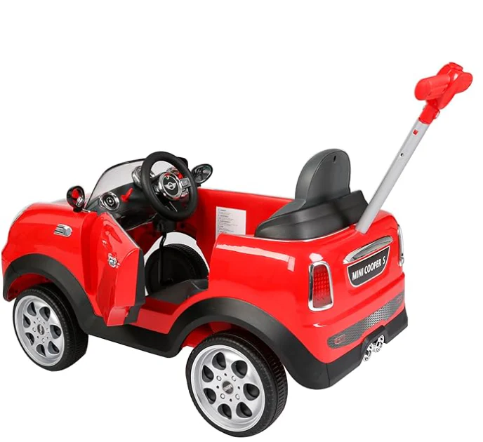 Rollplay MINI Cooper Push Car – Red, pink - Image 4
