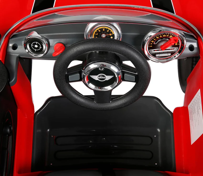 Rollplay MINI Cooper Push Car – Red, pink - Image 6